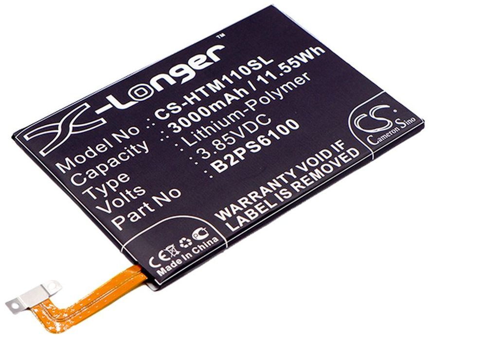 Batteri til HTC B2PS6100,35H00256-00 3000 mAh