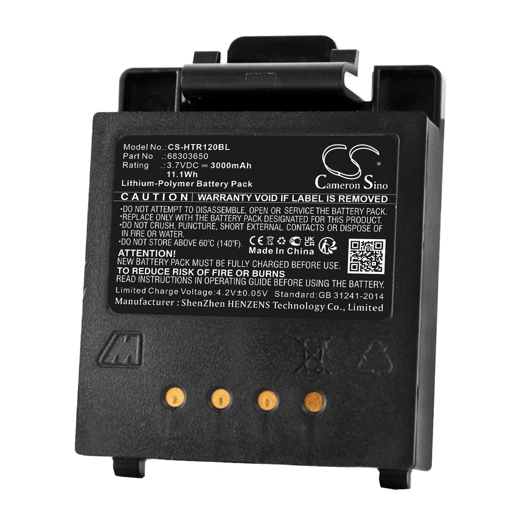 Batteri til Hetronic 68303650 3000 mAh