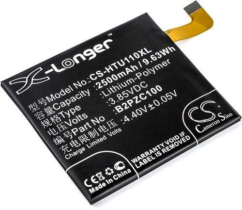 Batteri til HTC B2PZC100,35H00271-00M 2500 mAh