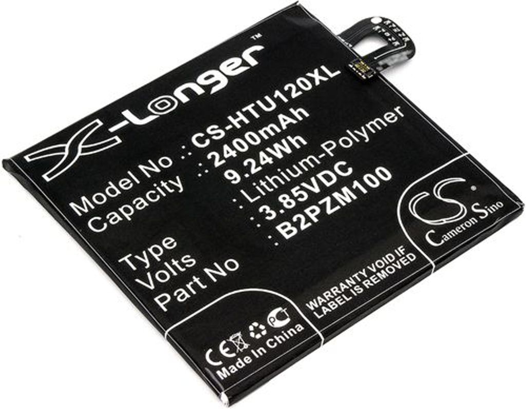 Batteri til HTC B2PZM100,35H00270-00M 2400 mAh