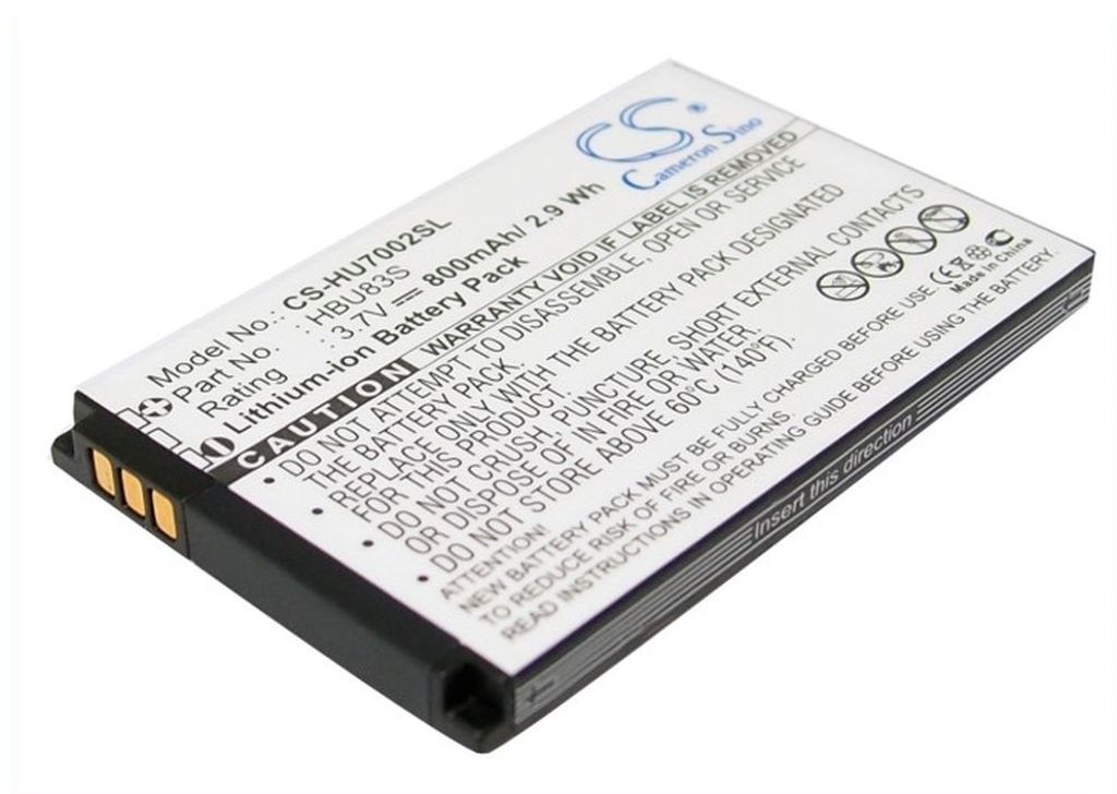Batteri til Huawei HBC80S,HBC85S 800 mAh