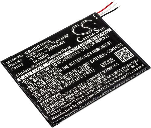 Batteri til KURIO TLp028B2,C2820009C2,TLp028BD,TLp028BC 2800 mAh