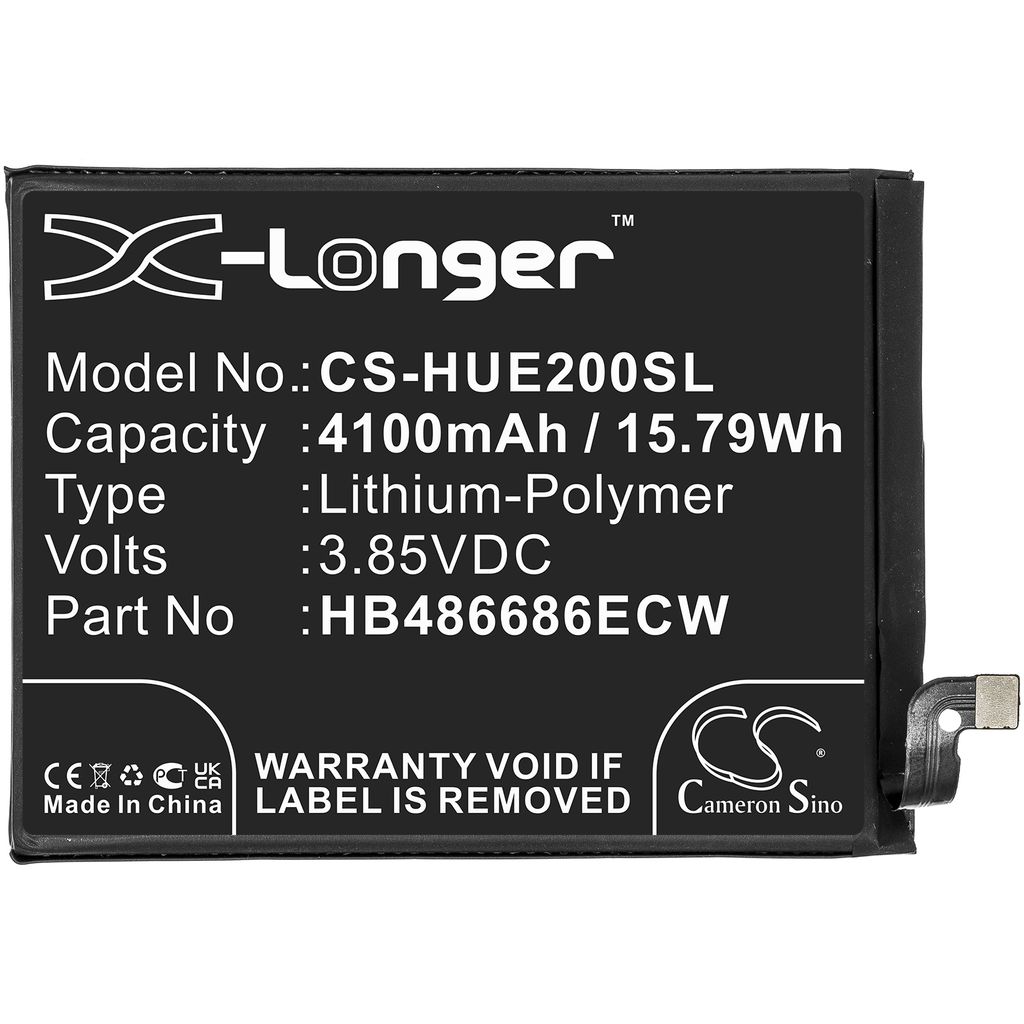 Batteri til Huawei HB486686ECW 4100 mAh