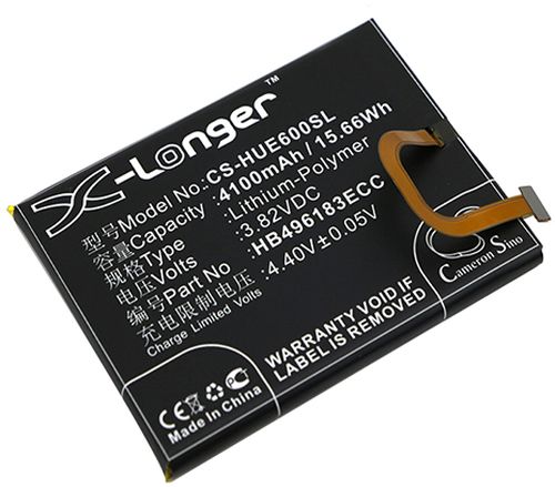 Batteri til Huawei HB496183ECC,HB496183ECW 4100 mAh