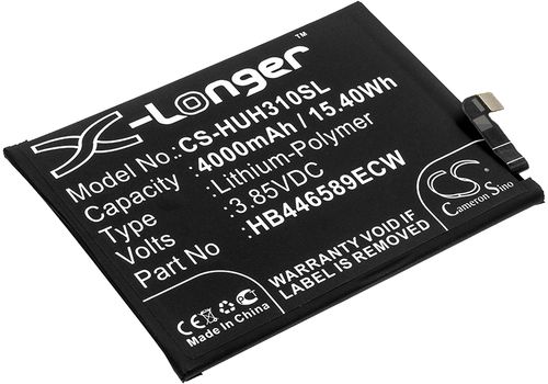 Batteri til Huawei HB446589ECW 4000 mAh
