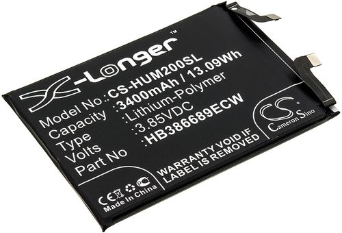 Batteri til Huawei HB386689ECW 3400 mAh