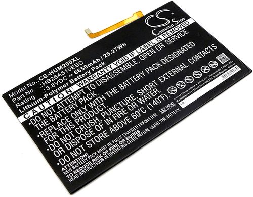 Batteri til Huawei HB26A510EBC 6650 mAh