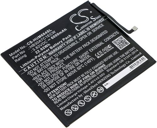 Batteri til Huawei HB30A7C1ECW 6000 mAh