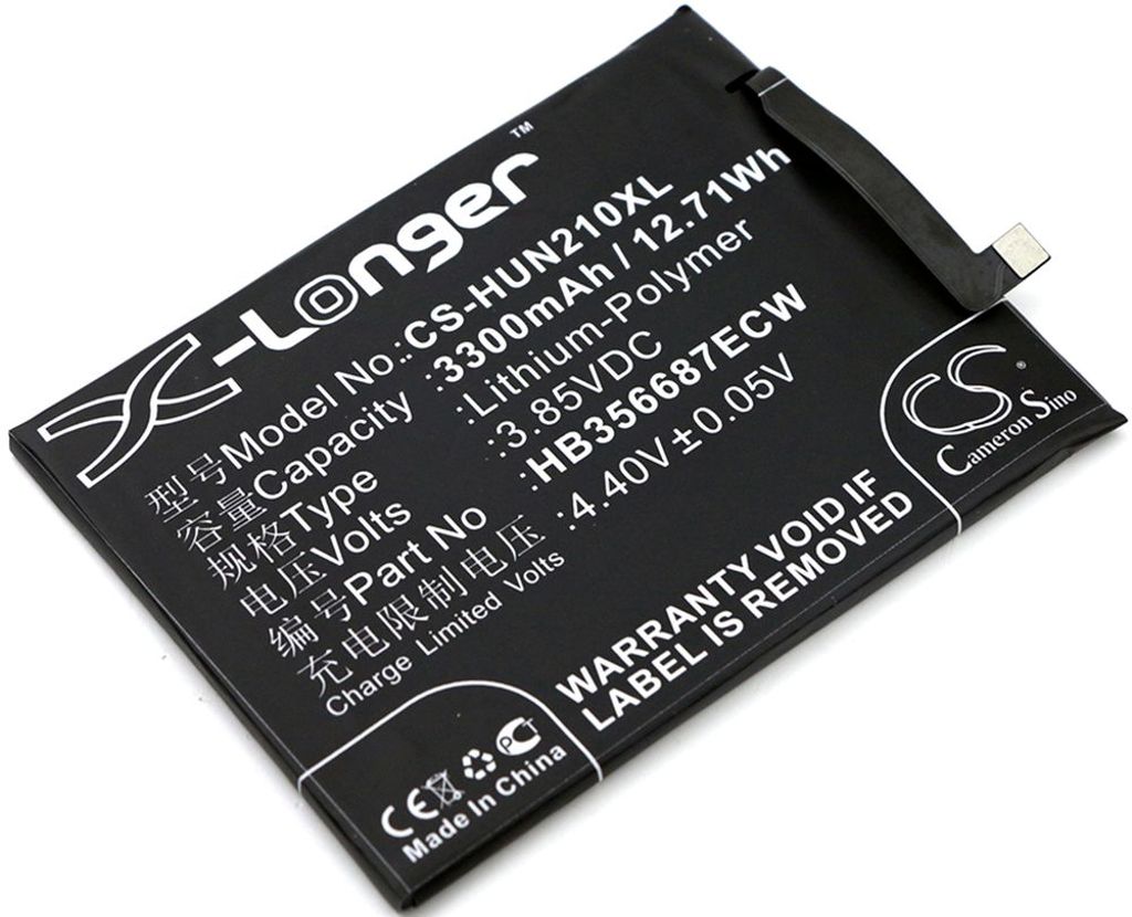 Batteri til Huawei HB356687ECW 3300 mAh