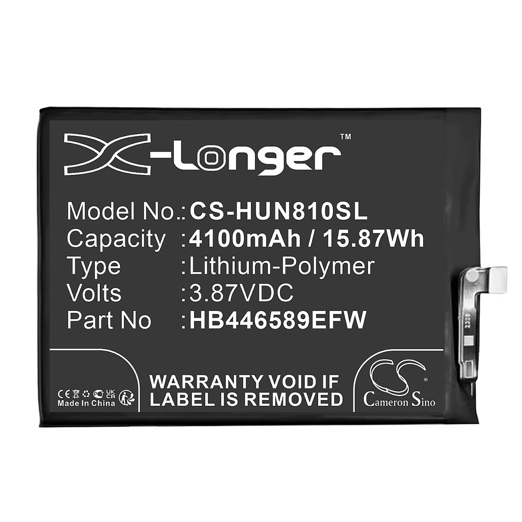 Batteri til Huawei HB446589EFW 4100 mAh