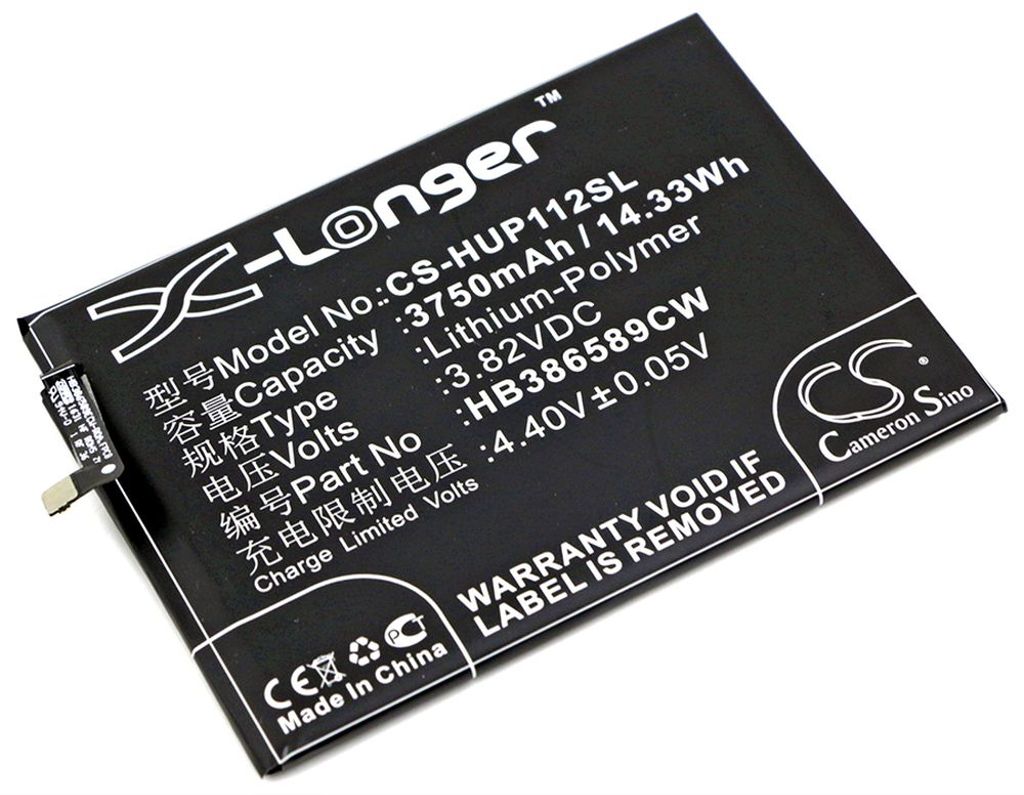 Batteri til Huawei HB386589CW,HB386589ECW,HB386589EBC 3750 mAh