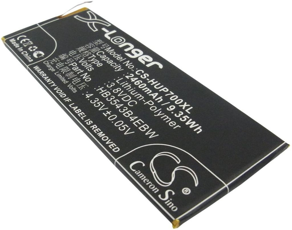 Batteri til Huawei HB3543B4EBW 2460 mAh