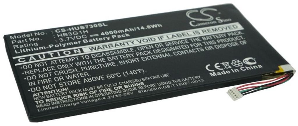 Batteri til Huawei HB3G1H 4000 mAh