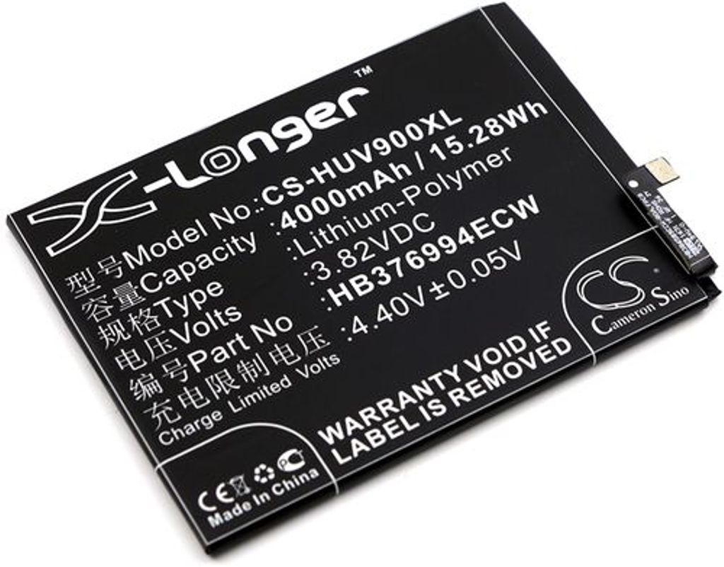 Batteri til Huawei HB376994ECW 4000 mAh