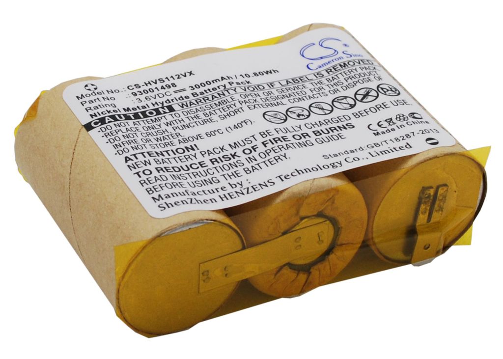 Batteri til Hoover 93001498 3000 mAh