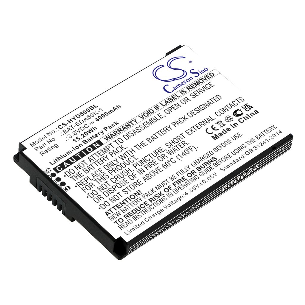 Batteri til Honeywell BAT-EDA50K-1 4000 mAh