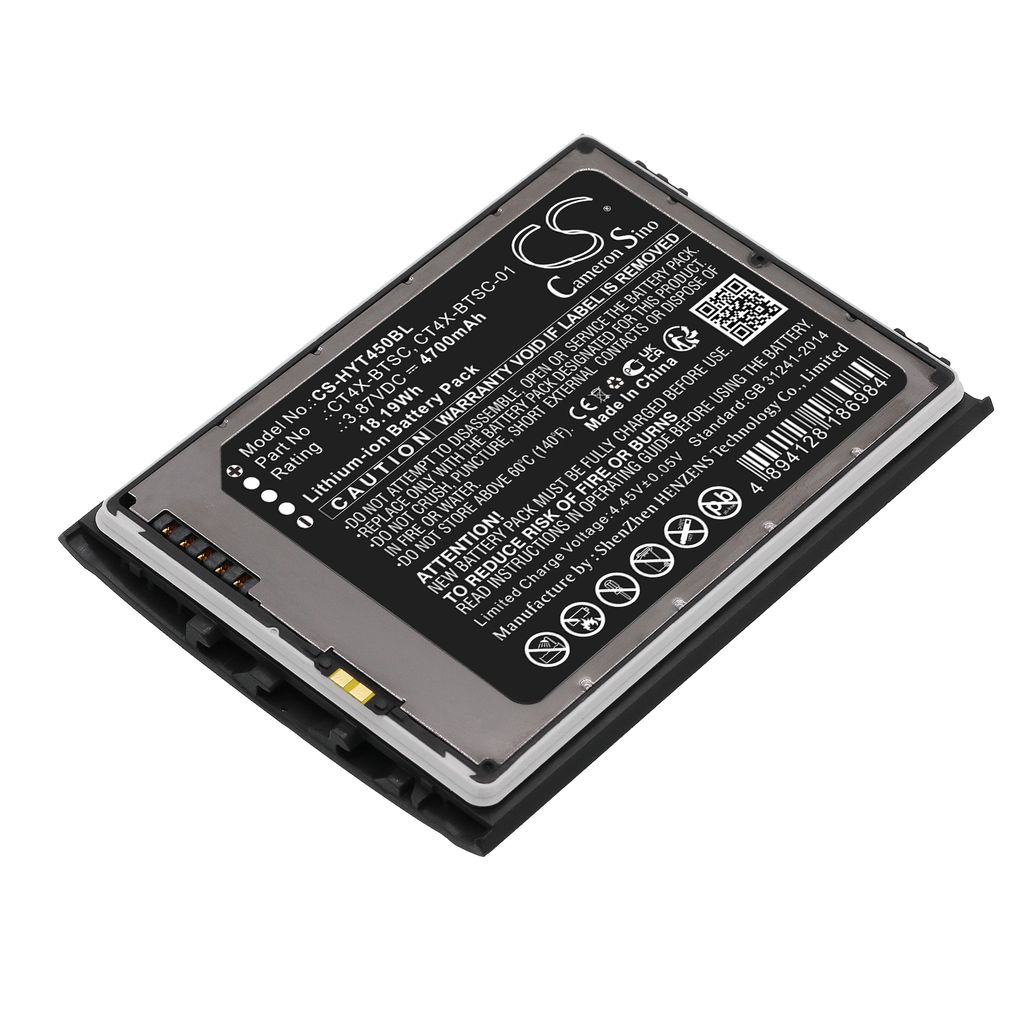 Batteri til Honeywell CT4X-BTSC,CT4X-BTSC-01 4700 mAh