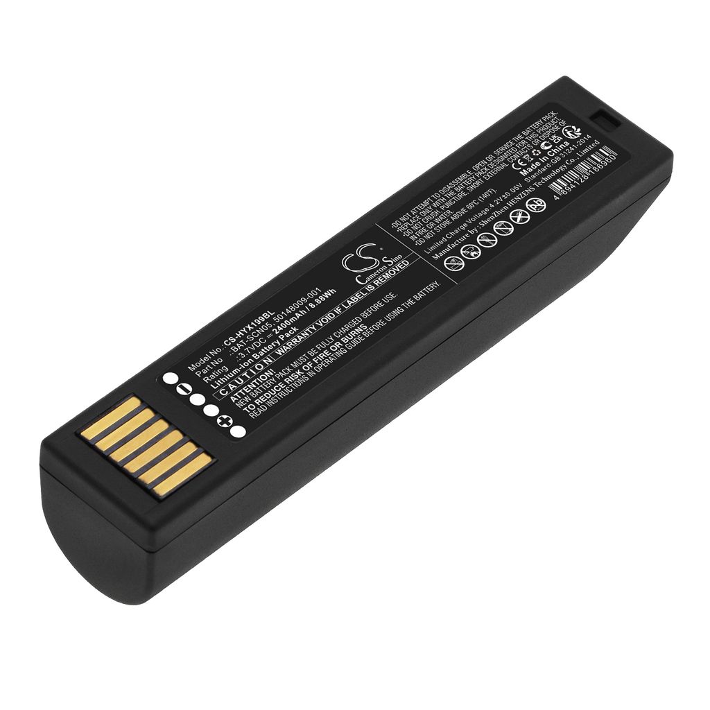 Batteri til Honeywell 50148009-001,BAT-SCN05 2400 mAh