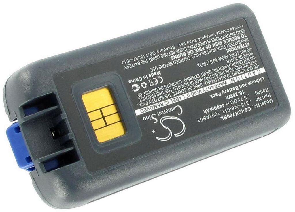 Batteri til Intermec 318-046-001,318-046-011,1001AB01,1001AB02,AB18 4400 mAh