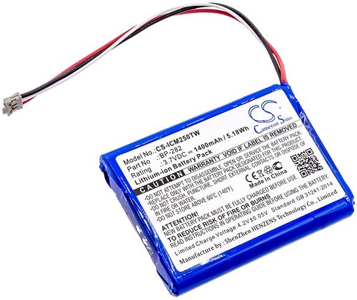 Batteri til Icom BP-282 1400 mAh