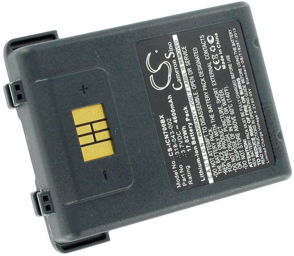 Batteri til Intermec 318-043-002,318-043-022,318-043-012,1000AB01,318-043-033 4600 mAh