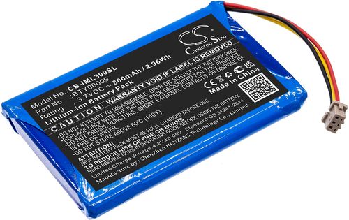 Batteri til Ingenico BTY00009,FPS16020002419 800 mAh