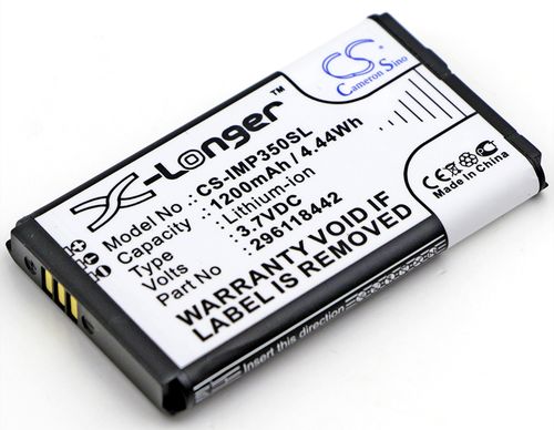 Batteri til Ingenico 296118442 1200 mAh