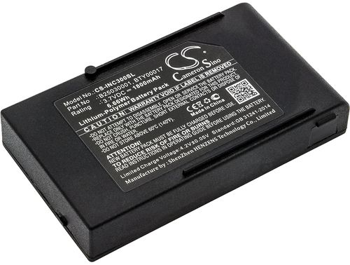Batteri til Ingenico B25030001,BTY00017 1800 mAh