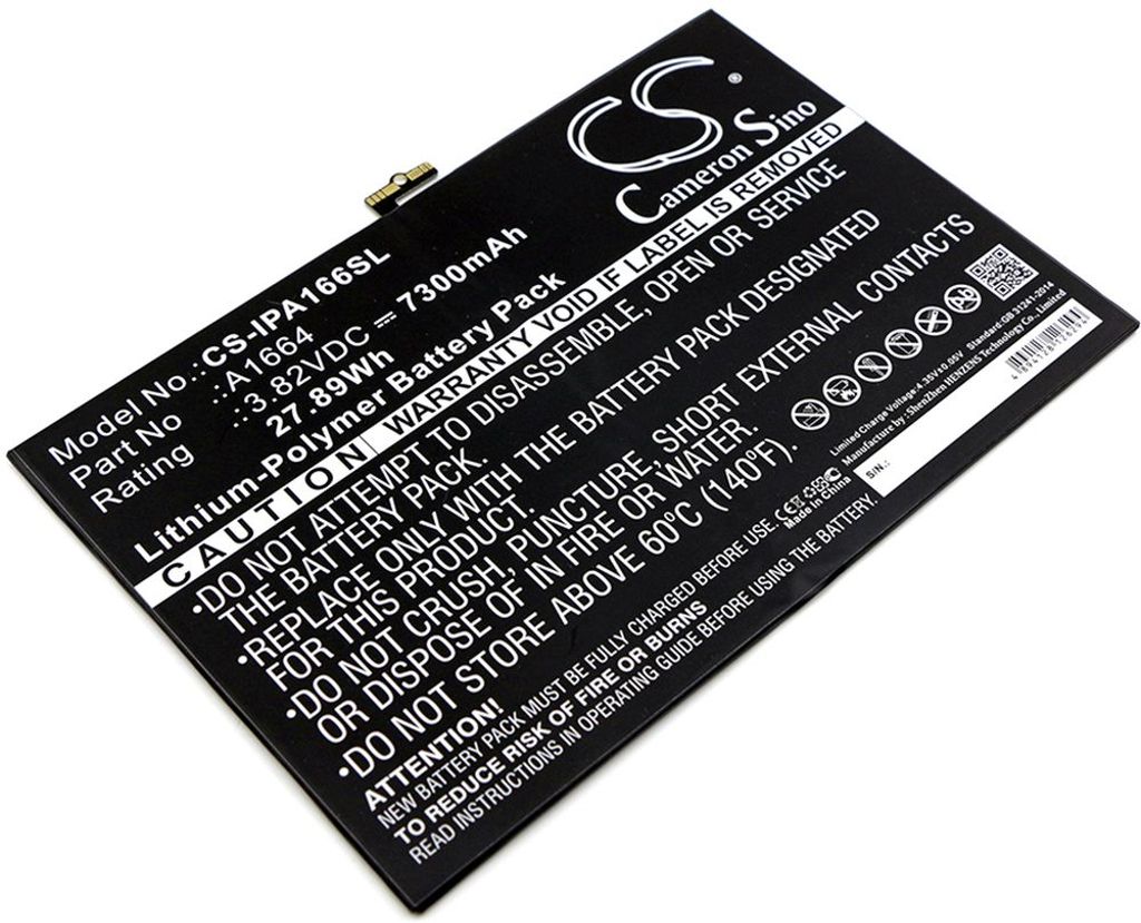 Batteri til Apple A1664 7300 mAh