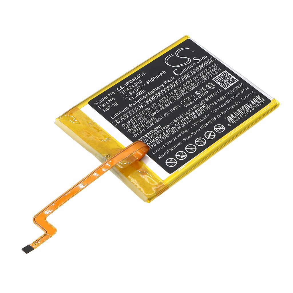 Batteri til Apple TF424090 3000 mAh