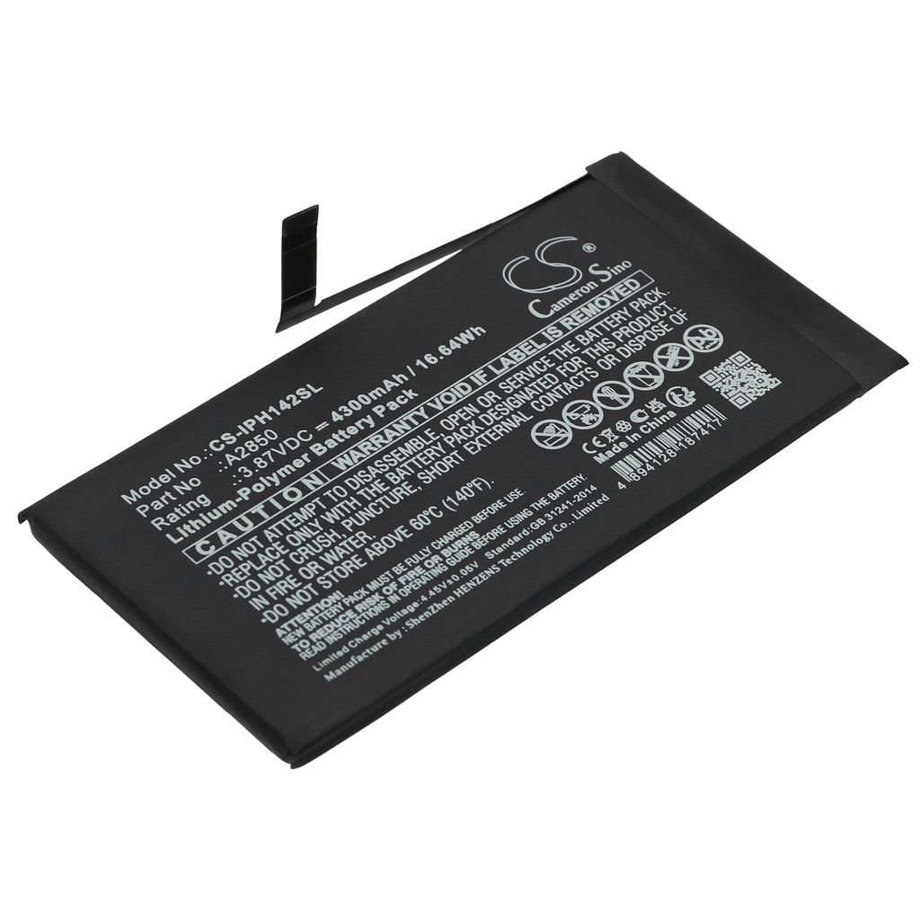 Batteri til Apple A2850 4300 mAh