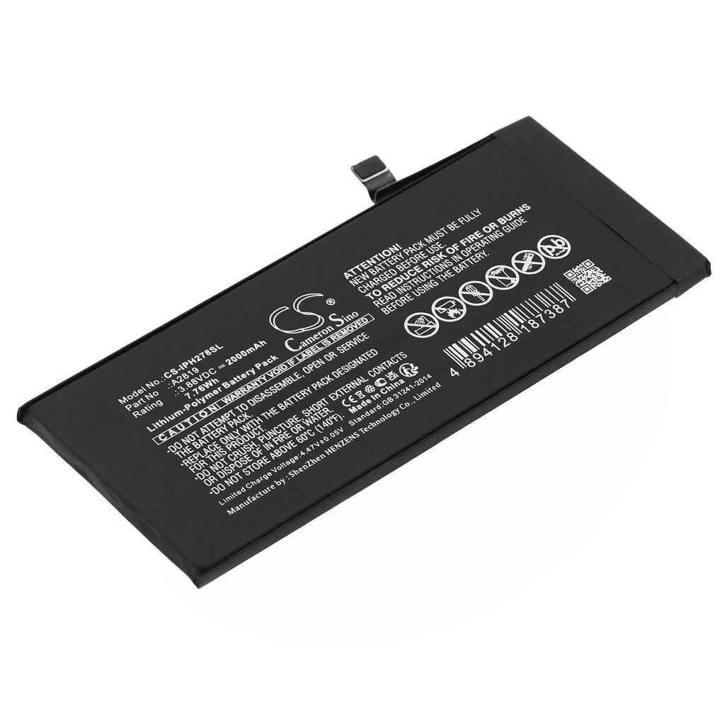 Batteri til Apple A2819 2000 mAh