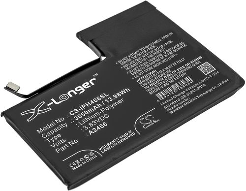 Batteri til Apple A2466 3650 mAh