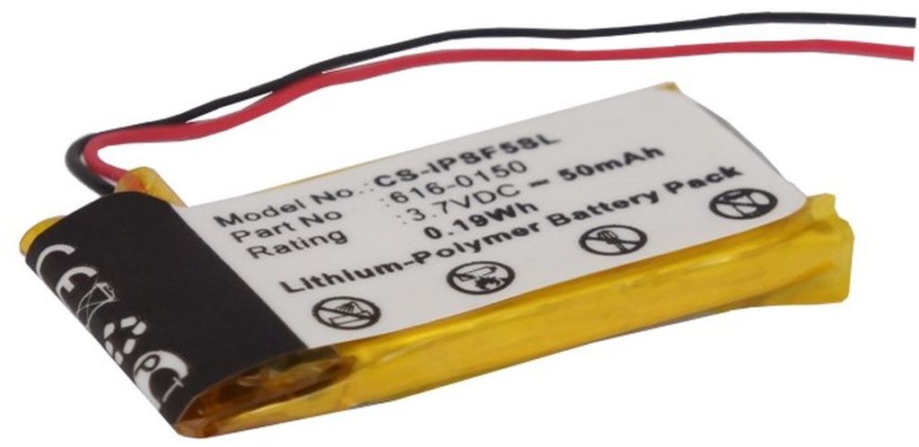 Batteri til Apple 616-0150,616-0548 50 mAh