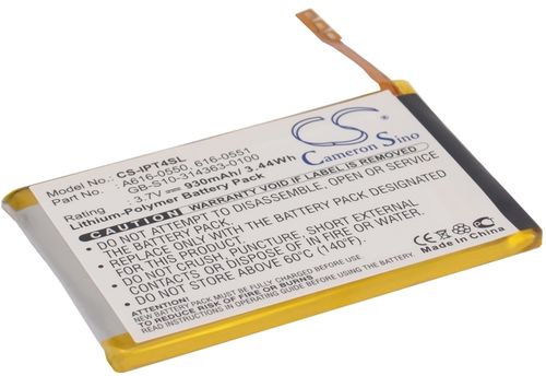 Batteri til Apple 616-0550,616-0551,GB-S10-314363-0100 930 mAh