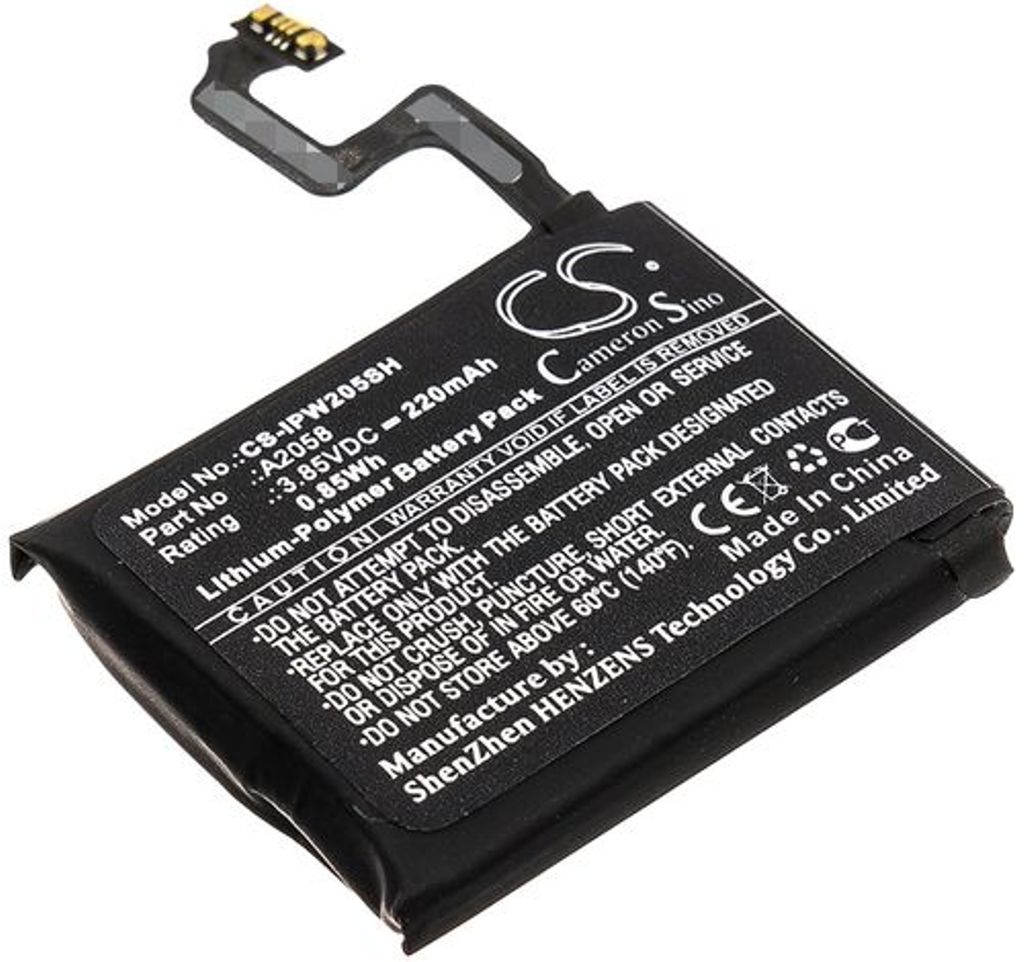 Batteri til Apple A2058 220 mAh