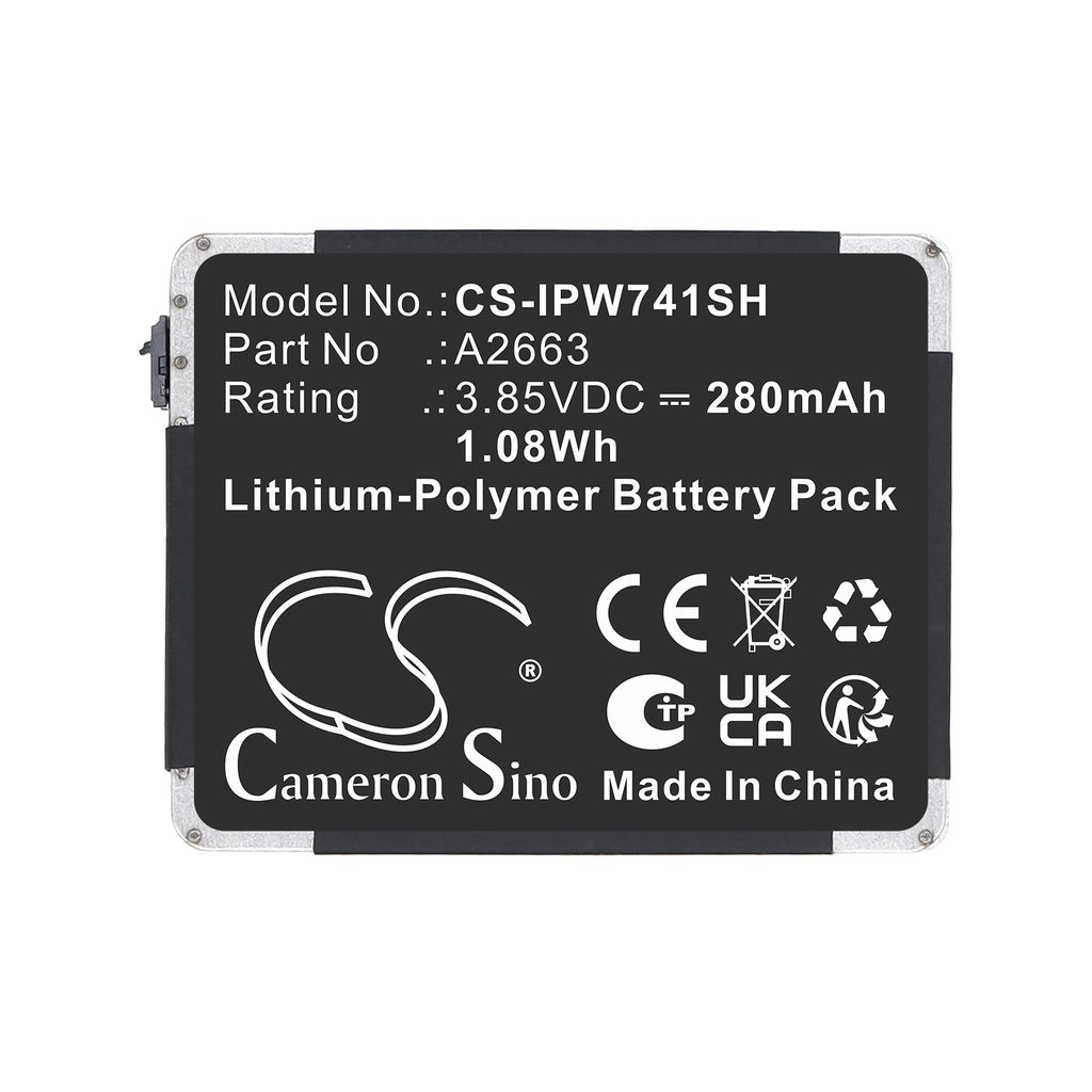 Batteri til Apple A2663 280 mAh