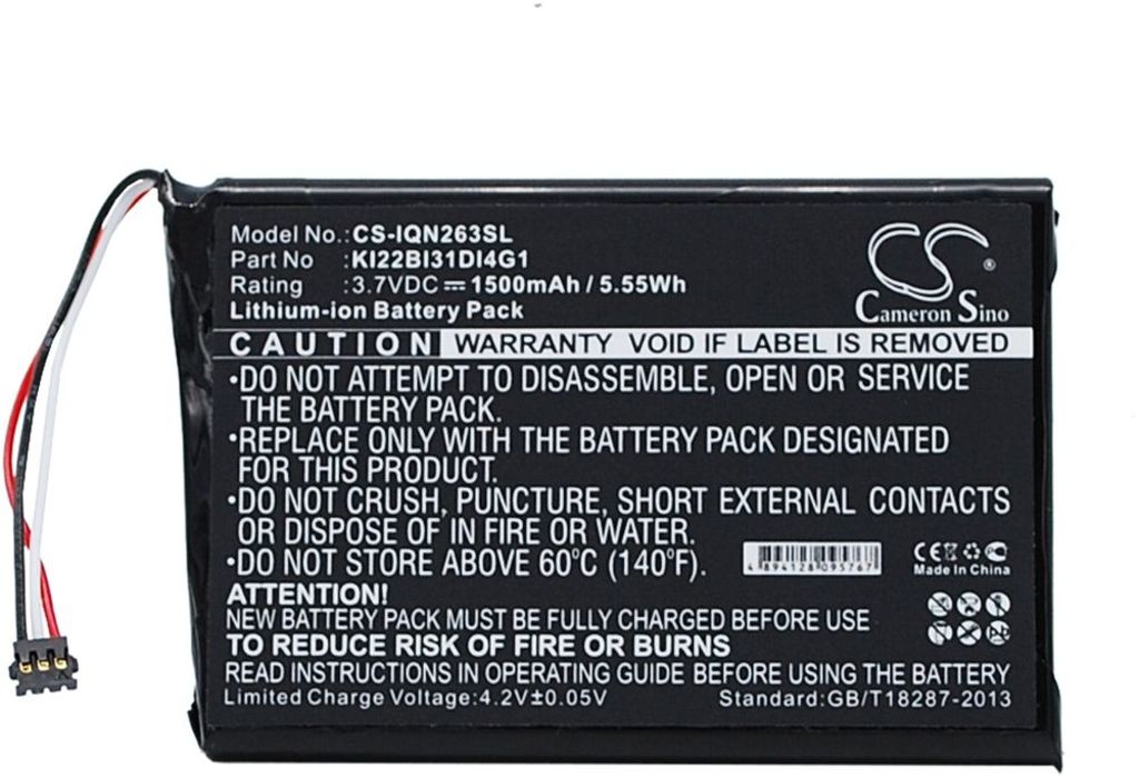 Batteri til Garmin KI22BI31DI4G1 1500 mAh