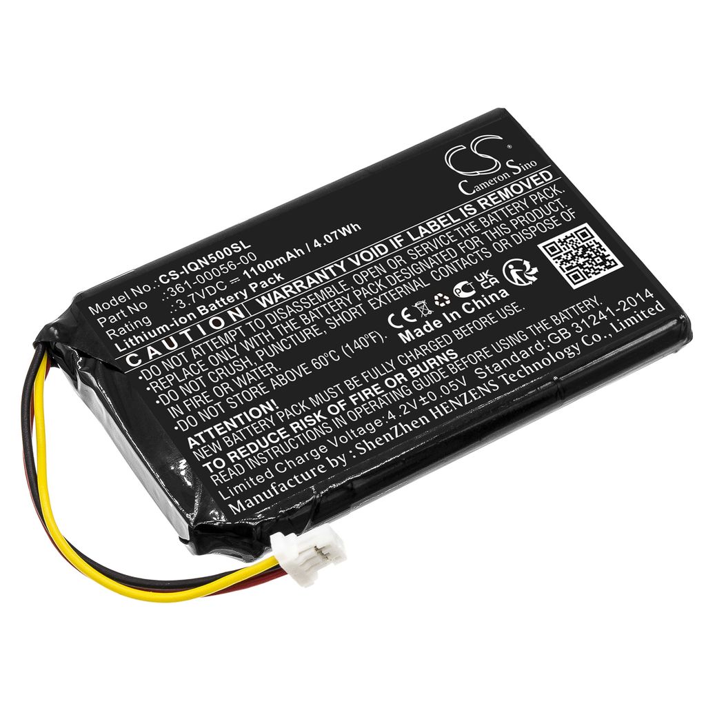 Batteri til Garmin 361-00056-00,361-00056-50 1100 mAh