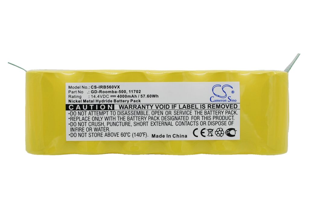 Batteri til Auto Cleaner 4000 mAh