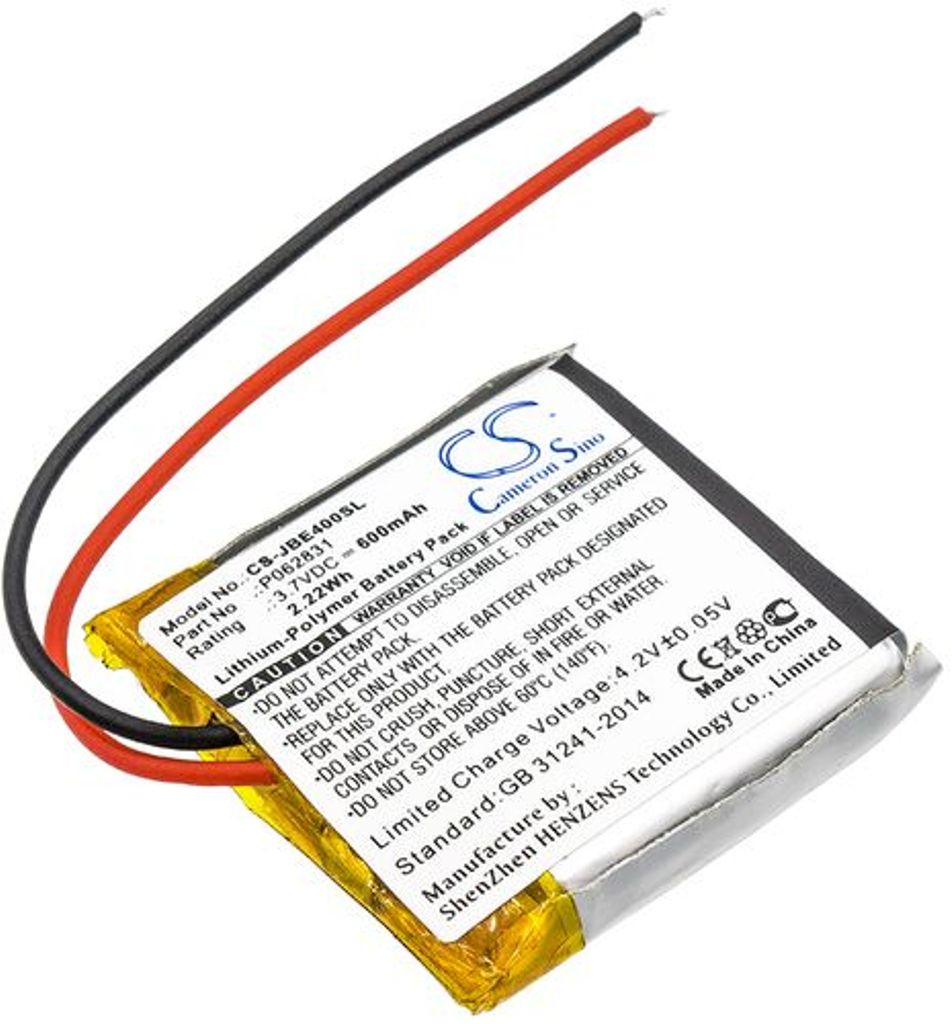 Batteri til JBL P062831 600 mAh