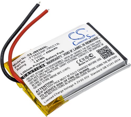 Batteri til JBL FT582535P,YRCC13L 450 mAh
