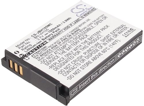 Batteri til JVC BN-VH105,BN-VH105US (1050mAh)