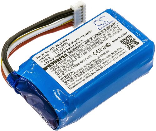 Batteri til JBL GSP103465 3600 mAh