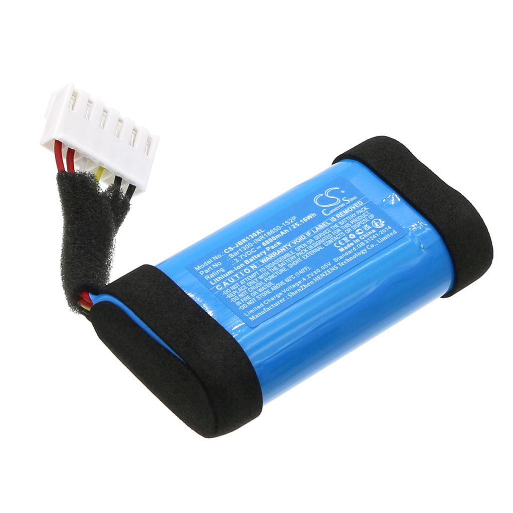 Batteri til JBL Bar1300-INR18650-1S2P 6800 mAh