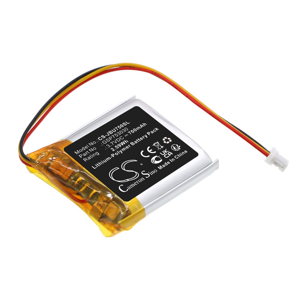 Batteri til JBL GSP753030 700 mAh