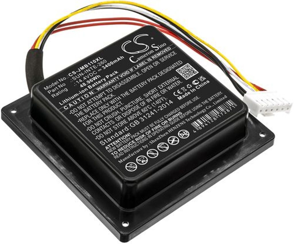Batteri til JBL SUN-INTE-260,DH14026CHM 3400 mAh
