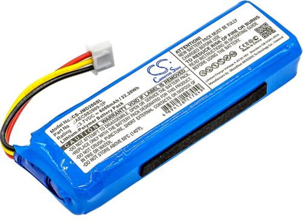 Batteri til JBL AEC982999-2P 6000 mAh