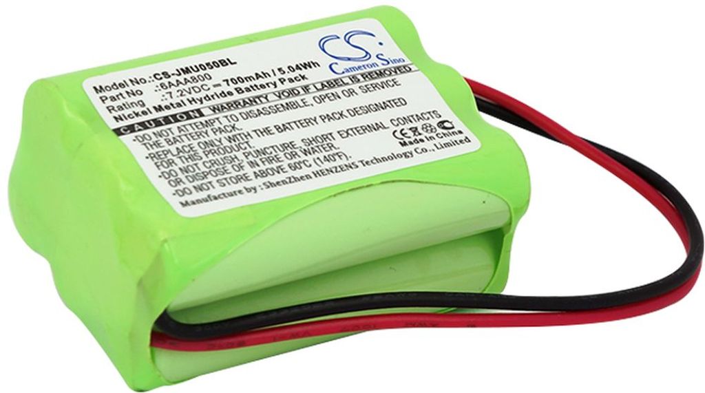 Batteri til JAY 6AAA800 700 mAh