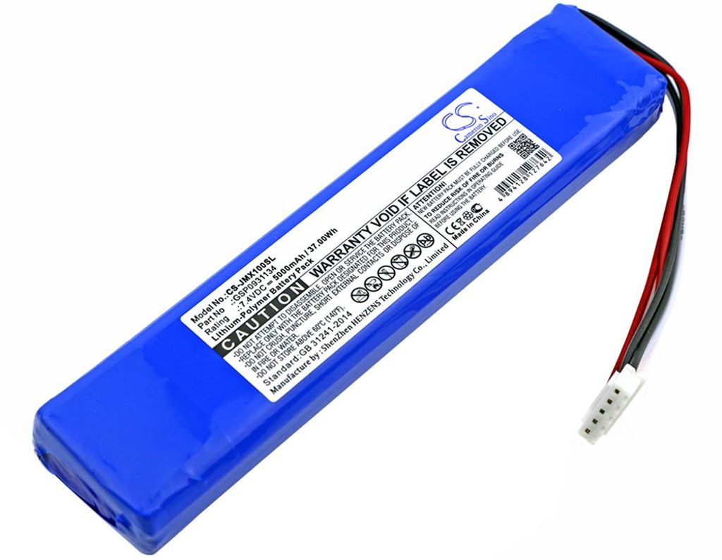 Batteri til JBL GSP0931134 5000 mAh